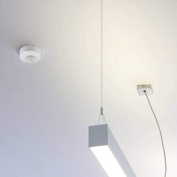 Goobay 96007 Loft, Væg PIR Bevægelsesdetektor 360° Relæ Hvid IP20