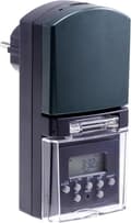 Miniatyrbillede 2 af 6: Basetech BT-2106308 Stikkontakt timer Digitalt Ugeprogram 1800 W IP44 Nedtællingsfunktion, Tilfældig funktion