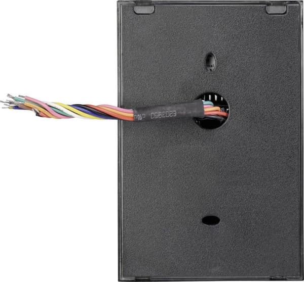 Sygonix SY-3435062 Kodelås Overflademontering 12 V DC IP66 Med baggrundsbelyst tastatur, Med berøringsskærm