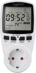 Miniatyrbillede 3 af 4: Sygonix 1625525 Stikkontakt timer Digitalt Ugeprogram 3680 W Timerfunktion, START/STOP funktion, Tilfældig funktion