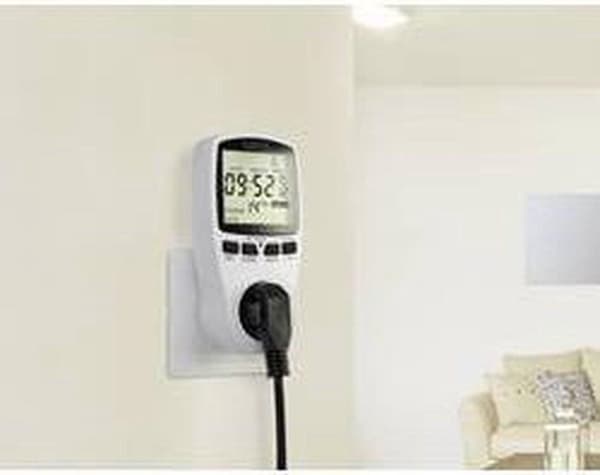 Sygonix 1625525 Stikkontakt timer Digitalt Ugeprogram 3680 W Timerfunktion, START/STOP funktion, Tilfældig funktion