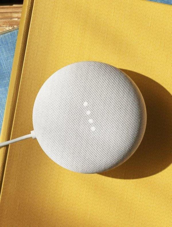 Google Nest Mini - Smart Speaker / Grå / Holländska