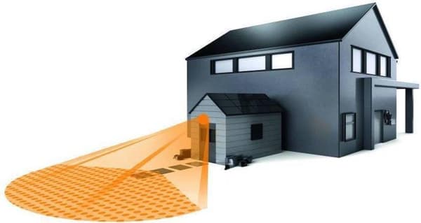 Steinel IS 1 LED PIR Motion Switch - Pinta-asennus - Vesitiivis IP54
