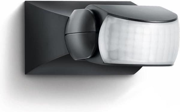 Steinel IS 1 LED PIR Motion Switch - Overflademonteret - Vandtæt IP54 Sort