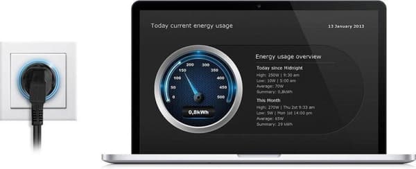 FIBARO Vægstik - Version til Belgien - Type E - Smart stik med energimåling - Fungerer med Boxx og Z-Wave