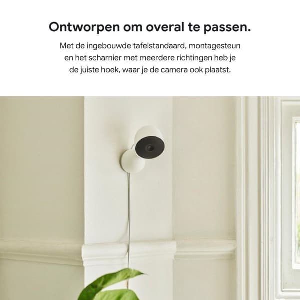 Google Nest Cam – langallinen – sisäkäyttöön