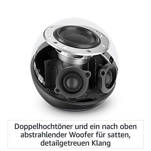 Amazon Echo (4tn Generation) - smart högtalare - Bluetooth, Wi-Fi - appkontrollerad - tvåvägs - blågrå
