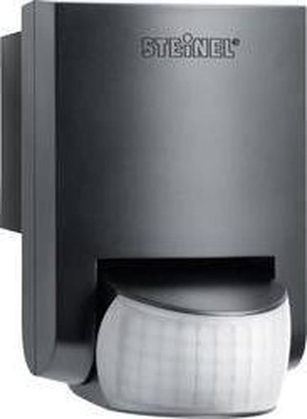 Steinel 130-2 LED PIR Bevægelsesdetektor/Sensor - Overflademonteret - Vandtæt IP54 - Sort