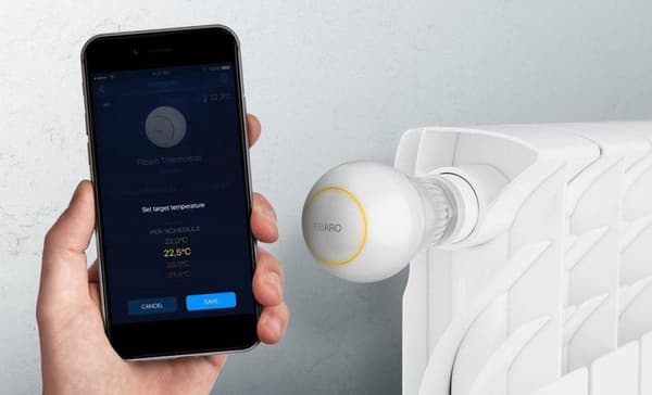 FIBARO The Heat Controller - Smart termostatventil - Fungerer med Z-Wave