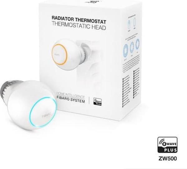 FIBARO The Heat Controller - Smart termostatventil - Fungerer med Z-Wave