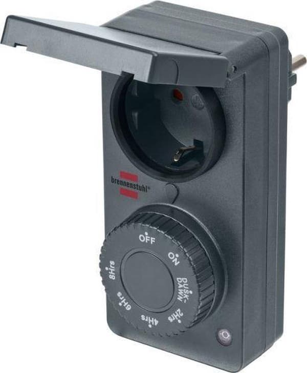 Brennenstuhl 1506120 Uretur Analog 1800 W IP44 Twilight funktion