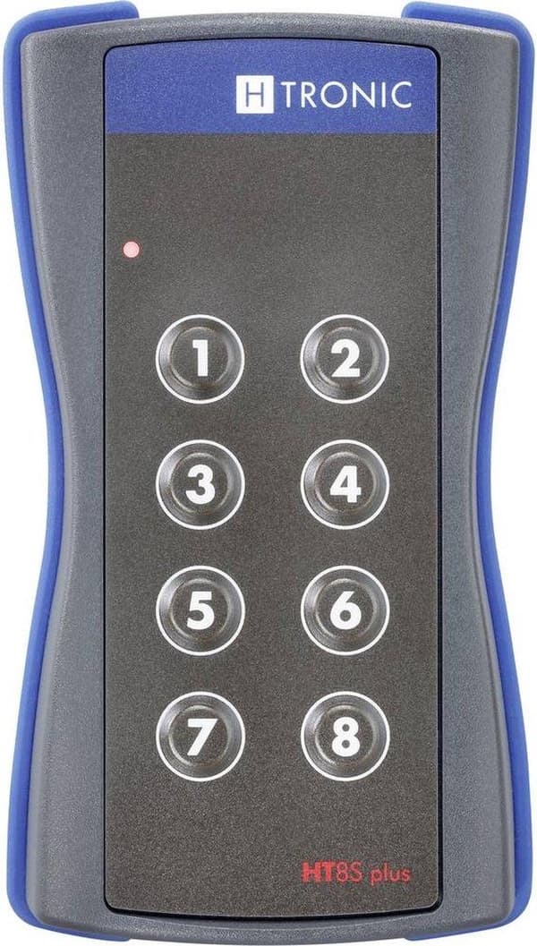H-Tronic HT8Splus Radiosändare 8-kanals Frekvens: 868,35 MHz, 869,05 MHz, 869,55 MHz 3 V Räckvidd max.