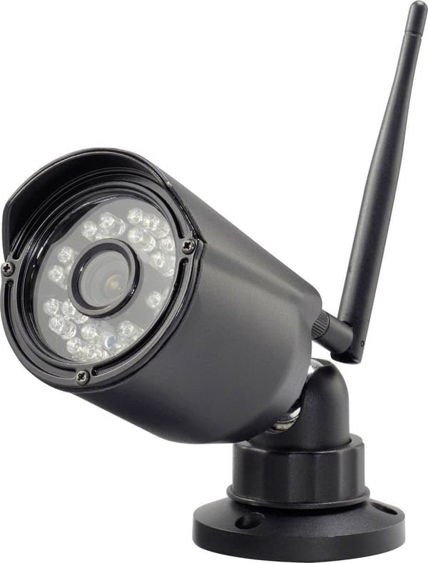 Sygonix SY-4548736 Trådløst sikkerhedskamerasæt 4-kanals med 1 kamera 1280 x 720 Pixel 2,4GHz