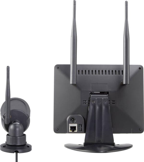 Sygonix SY-4548736 Trådløst sikkerhedskamerasæt 4-kanals med 1 kamera 1280 x 720 Pixel 2,4GHz