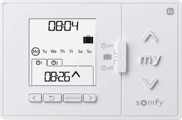 Somfy 1805227 Tidsbrytare IP20 868,95 MHz