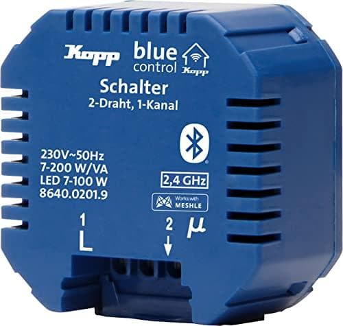BC.Switchact.2D.1ch. Blue-Control 1-kanals koblingsaktuator koblingseffekt maks. 3600 W (864002019)