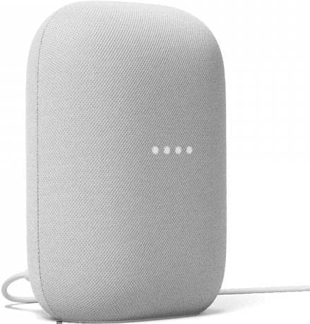 Google Nest Audio Chalk - Google Assistant - Oval - Hvid - Plast - Chromecast,Chromecast Audio - Android - iOS (GA01420-NO)
