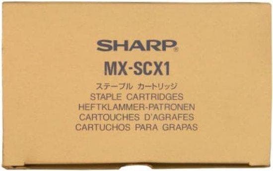 Häftklamrar MXSCX1 VE 3 x 5000 stycken för MX (MXSCX1)
