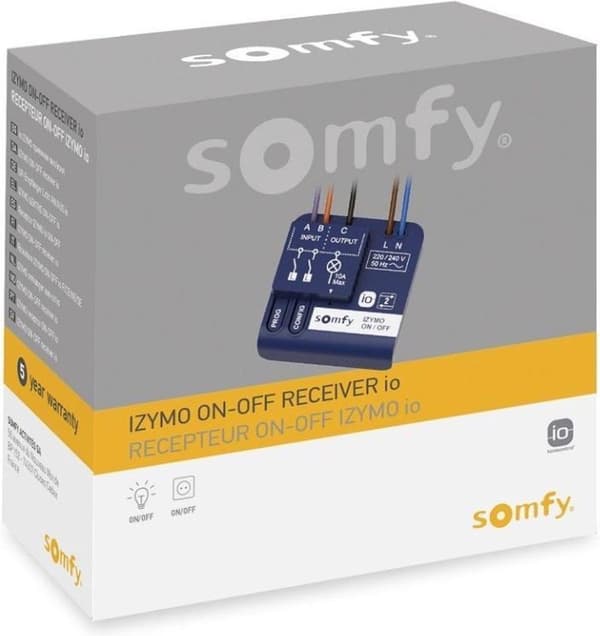 Somfy IZYMO vastaanotin IO