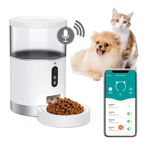 SiGN Smart Home Foderautomat med Kamera 1080P
