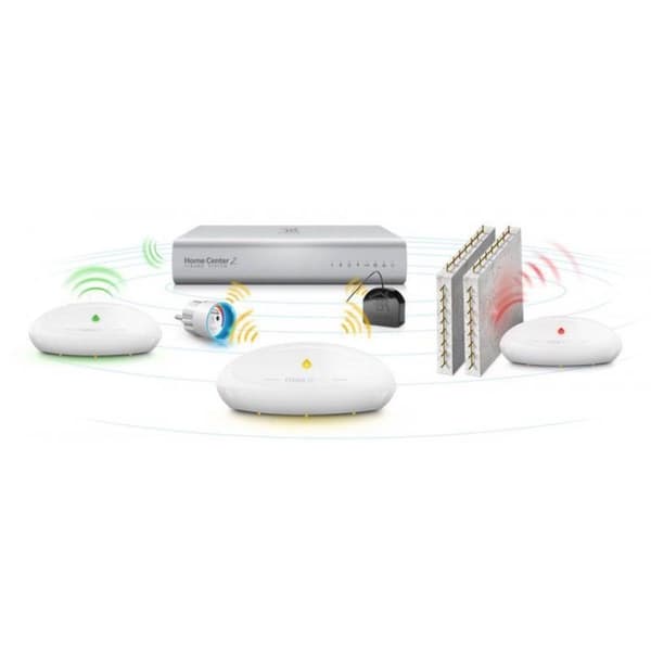 Fibaro Flood Sensor - vesivuotoanturi - langaton - Z-Wave, Z-Wave Plus