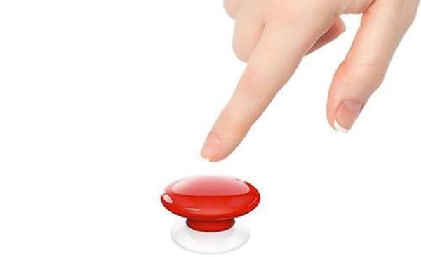 FIBARO Knappen - Scene switch - Blå