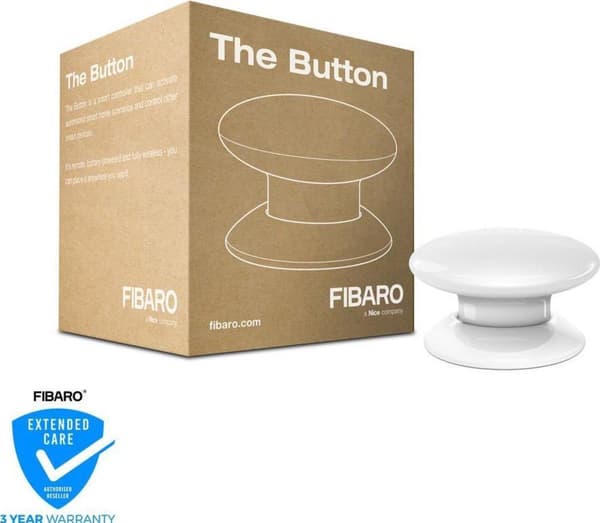 FIBARO Knappen - Scene switch - Hvid - Z-Wave