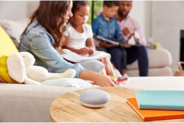 Google Nest Mini - Smart Speaker / Sort / Hollandsk
