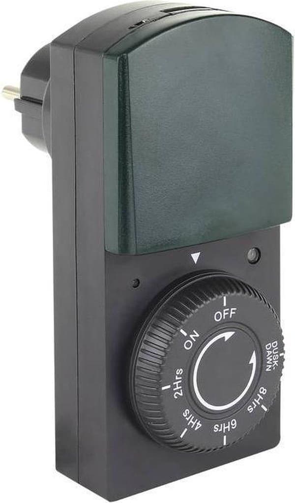 REV timer mekanisk IP44grøn