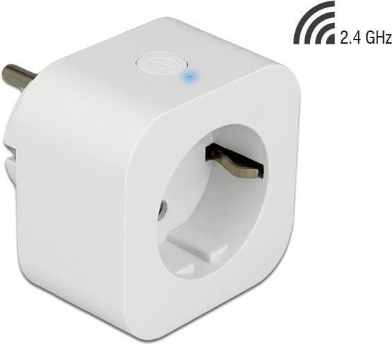 DeLOCK - switch socket - trådlös - 802.11b/g/n - 2,4 Ghz - vit (11826) Vit
