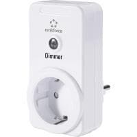 Renkforce RS2W trådløs fasestyring lysdæmper adapterstik 1-kanals koblingskapacitet (maks.) 300 W rækkevidde max. (i det fri) 150 (1270204)