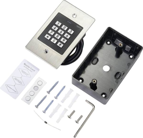 Sygonix SY-4760956 Kodetastatur med RFID indbygget (i væg) - 12 V/DC, 18 V/DC - IP66