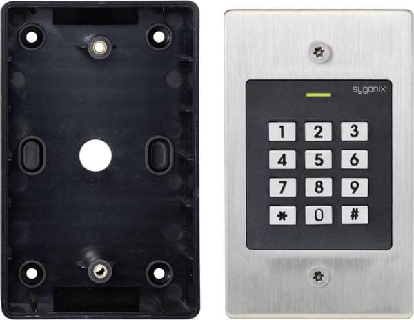 Sygonix SY-4760956 Kodetastatur med RFID indbygget (i væg) - 12 V/DC, 18 V/DC - IP66