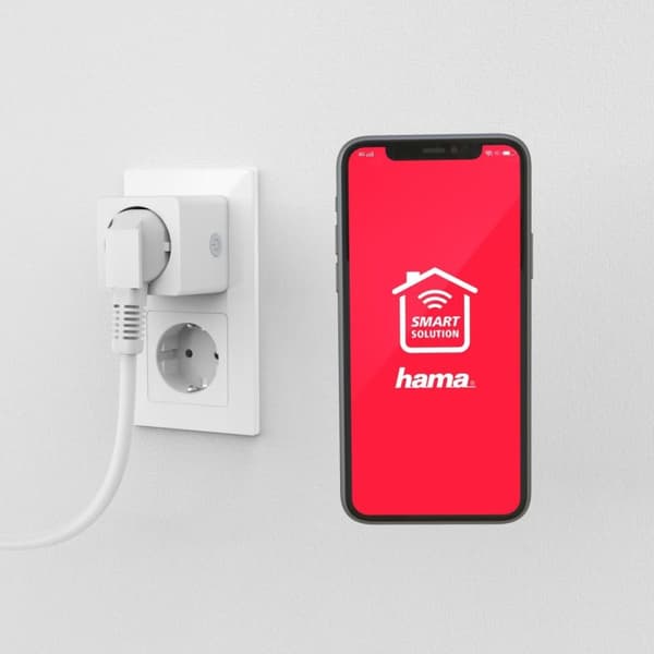 Hama Wifi Socket Mini Utan Hub V. Röst Och App Bäst. 3 680 W 16A