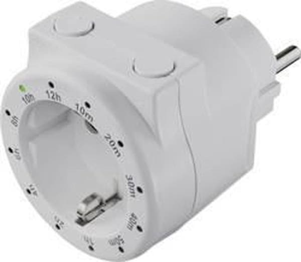 Sygonix SY-4499402 Klockslag Digitalt dagprogram 3500 W START/STOPP-funktion, Nedräkningsfunktion