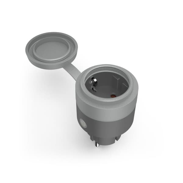 Hama WLAN-stik udendørs uden hub, stemme- og appstyring, 2.300W/10A, størrelse (00176624)
