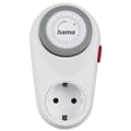 Miniatyrbillede 2 af 5: Hama Curved mekanisk timer til indendørs, 15-minutters intervaller, hvid (00223302)