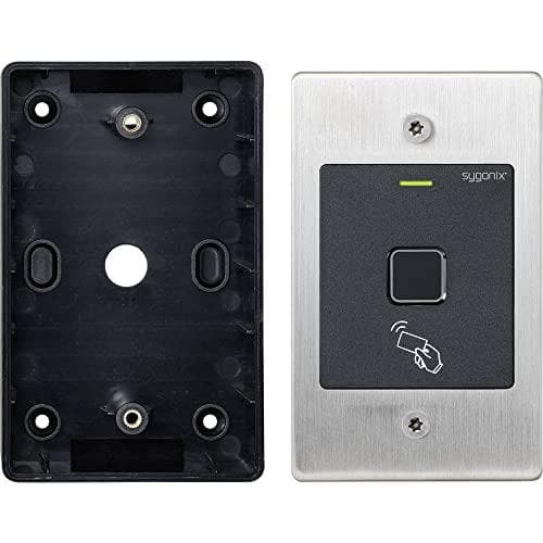 Sygonix SY-4760958 Fingeraftryk/RFID-adgangssystem planmonteret 12 V/DC, 18 V/DC IP66 (SY-4760958)