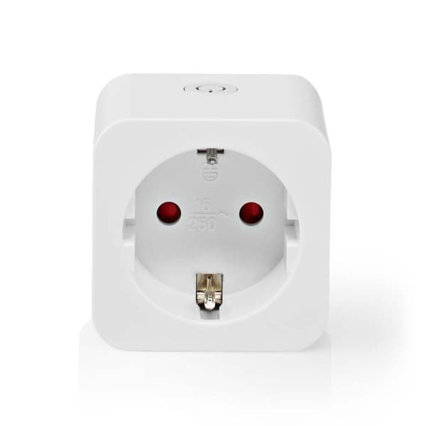 Nedis WIFIP131FWT Smartlife Smart Plug Wi-fi 1 stk. 3680 W Type F (ca. 7/3) -10 - 45 °c Android™ / Ios Hvid