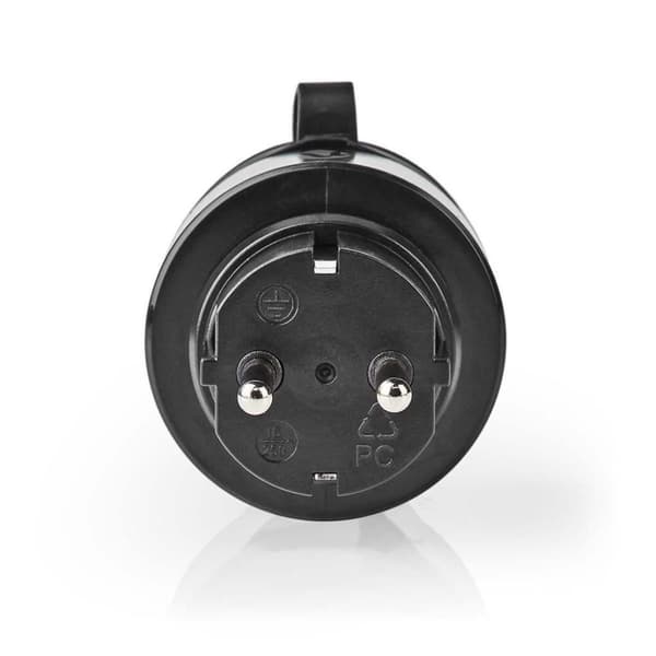 Nedis WIFIPO110FBK Smartlife Smart Plug Wifi IP44 3680W Svart