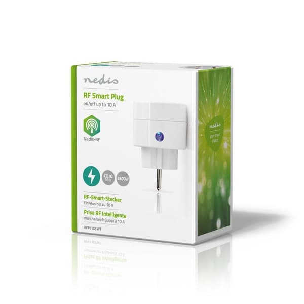 Nedis RFP110FWT Rf Smart Plug On/Off Schuko Type F 2300 W