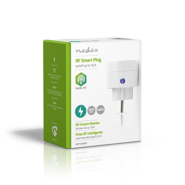 Nedis RFP110FWT Rf Smart Plug On/Off Schuko Type F 2300 W