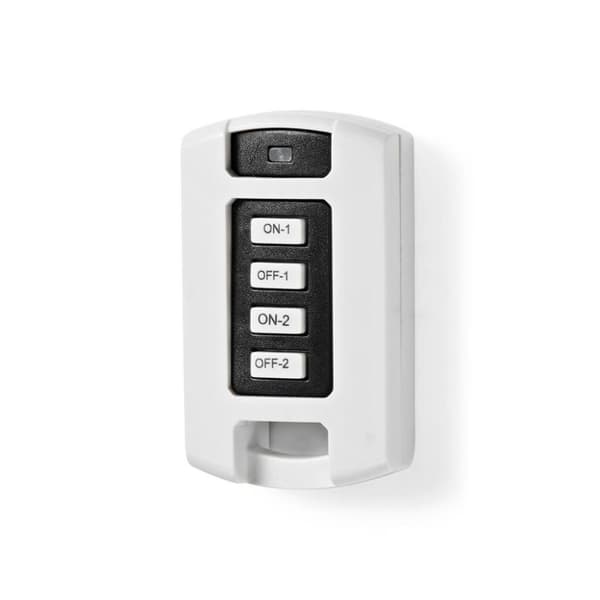 Nedis RFRC220WT RF Smart Remote Control 2 kanavaa