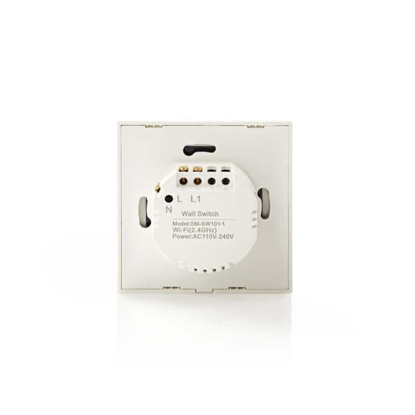 Nedis WIFIWS10WT Wi-fi Smart Light Switch Enkelt