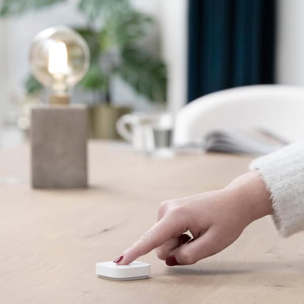 Marmitek Smart Zigbee Push-Me Knapp Vit