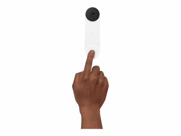 Google Nest - Dörrklocka - trådlös - vit