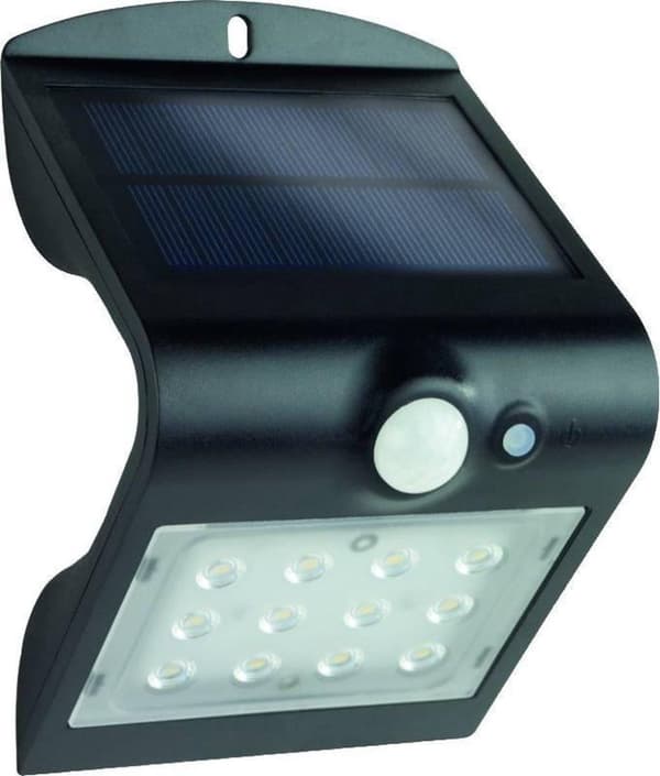 REV Solar LED Butterfly med bevægelsesdetektor 1,5W sort (2091111200)