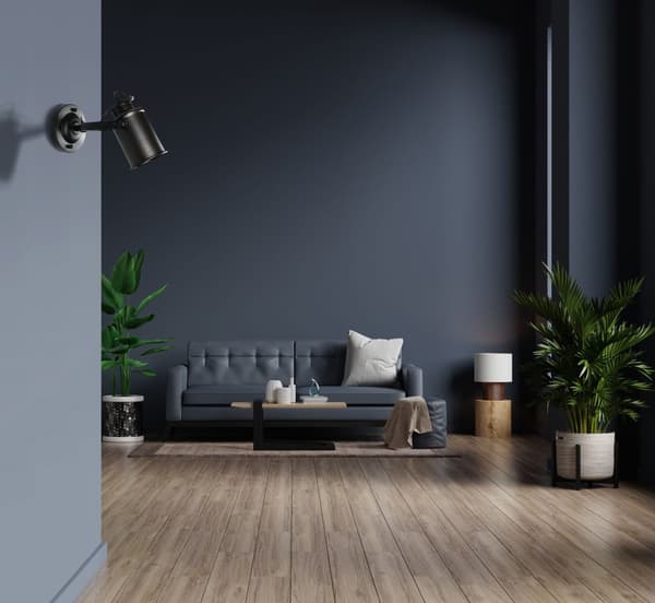 TAKSPOTLIGHT VÄGGLAMPA APP486-1C SVART