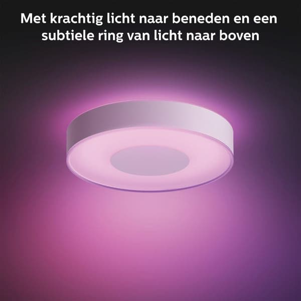 Philips Hue White and Color Ambiance Infuse - Medium taklampa - Smart takbelysning - Vit - Bluetooth - LED - Ej utbytbara glödlampor - Vit (9150059972