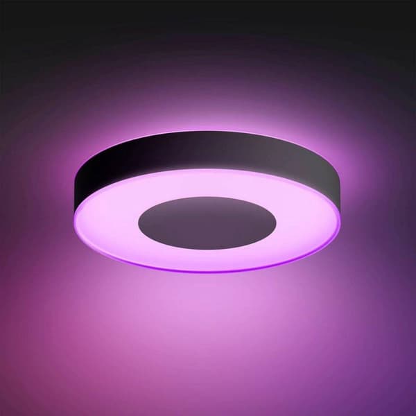 Philips Hue Valkoinen ja värillinen tunnelma Infuse suuri kattovalaisin - Älykäs kattovalaistus - Musta - Bluetooth - LED - Ei-vaihdettava hehkulamppu